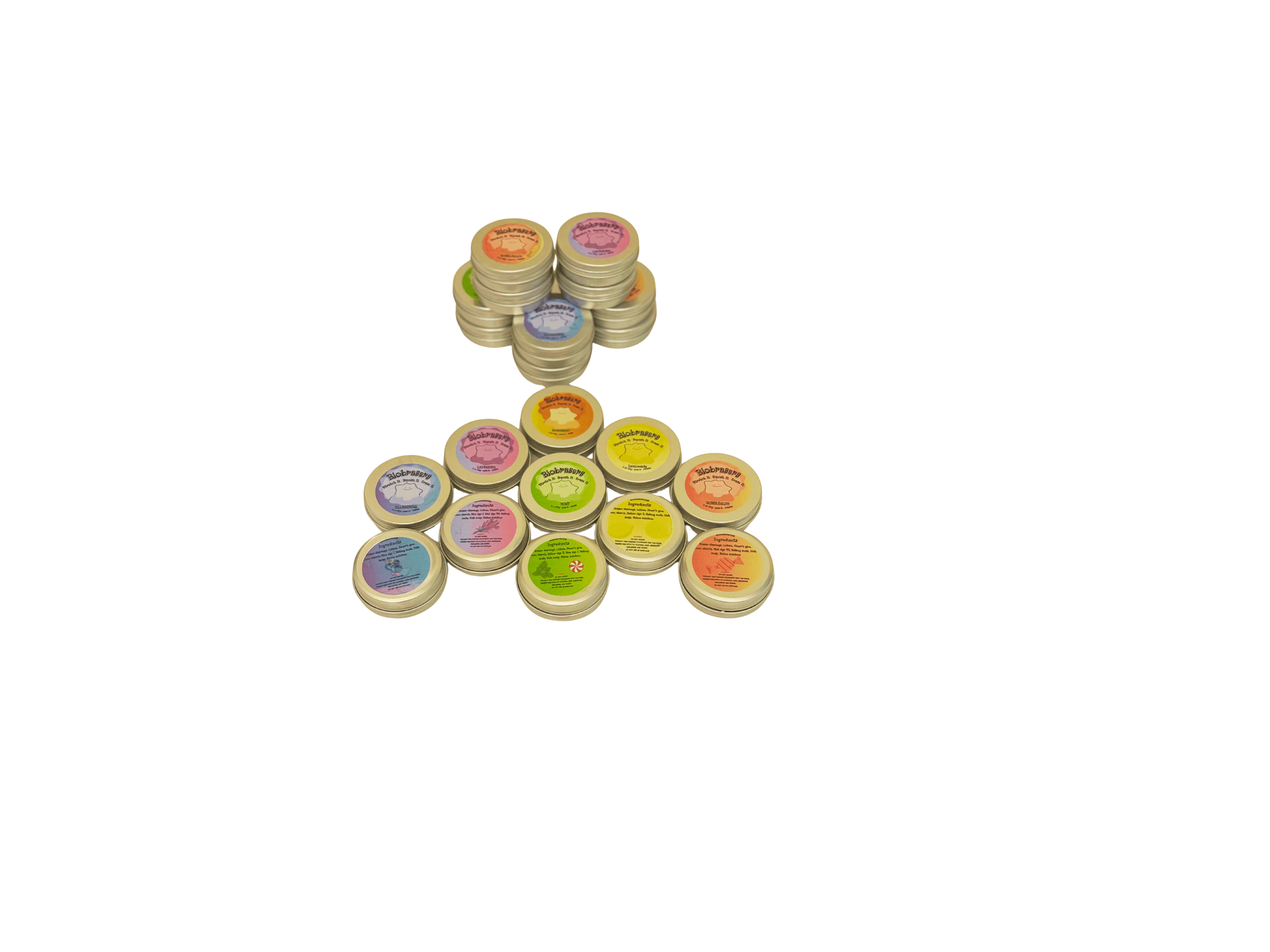 Blobraser label variations